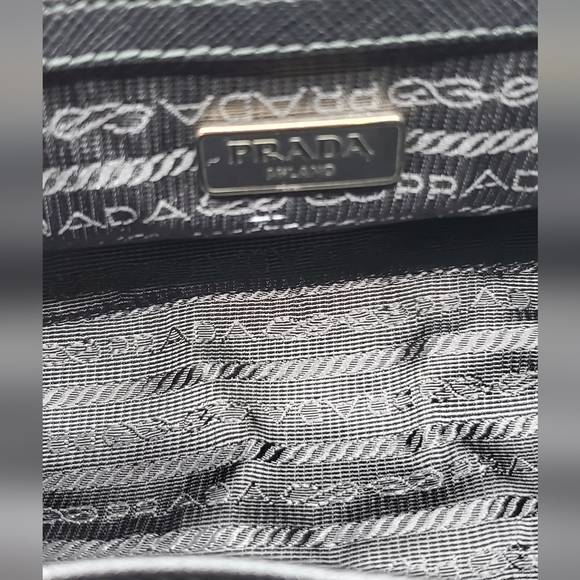 Prada Nylon Tessuto Impunture Quilted Flap - Picture 14 of 16